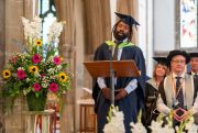 Kuda Chimbudzi addresses Writtle Graduates